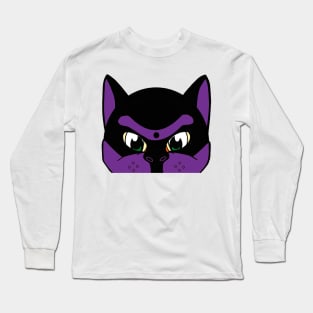 Pop-Up-Pup - Purple Long Sleeve T-Shirt